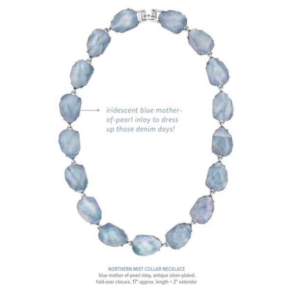 Chloe + Isabel Northern Mist necklace and bracelet set - Picture 5 of 12